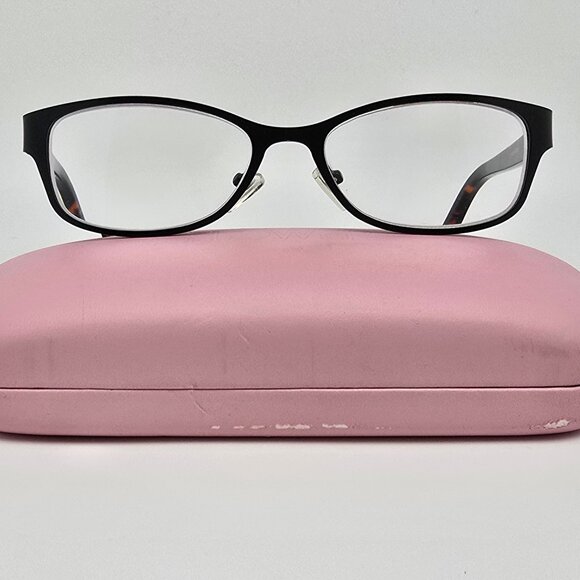 Flower 250FLR112 001 Black Cat Eye +2.50 Reading Glasses w/ Flexhinge and Case - Picture 1 of 15